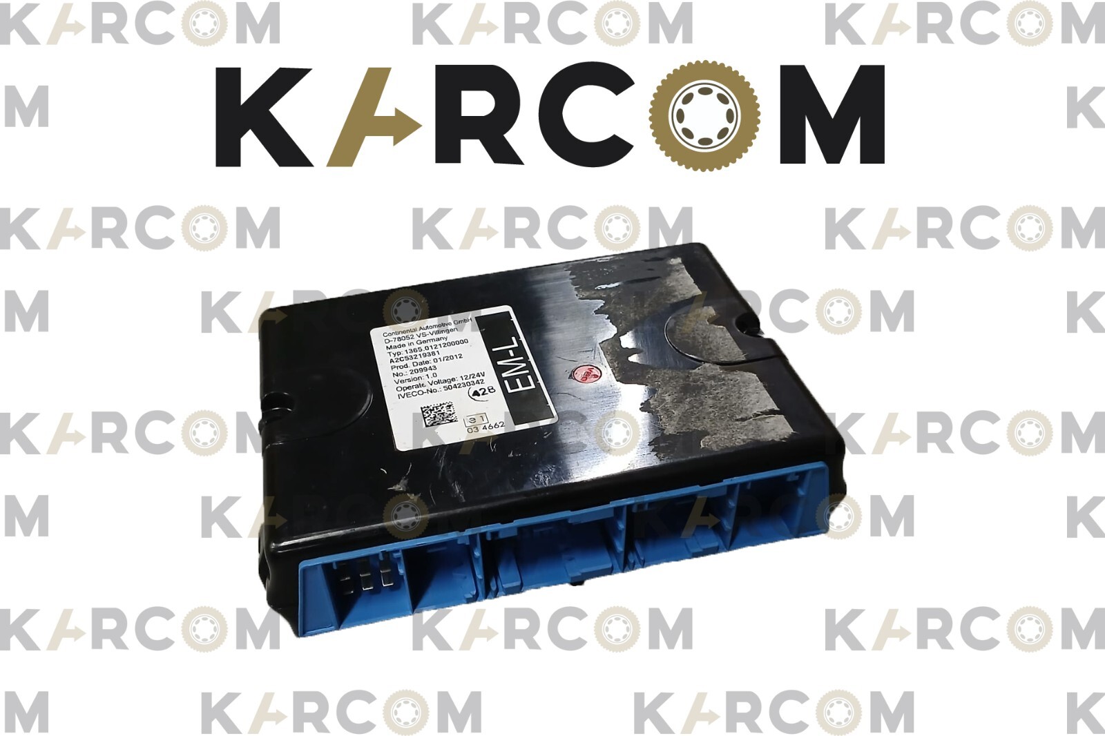 IVECO EM-L ECU Expansion Module 504230342 * USED STRALIS EUROCARGO PARTS UK *