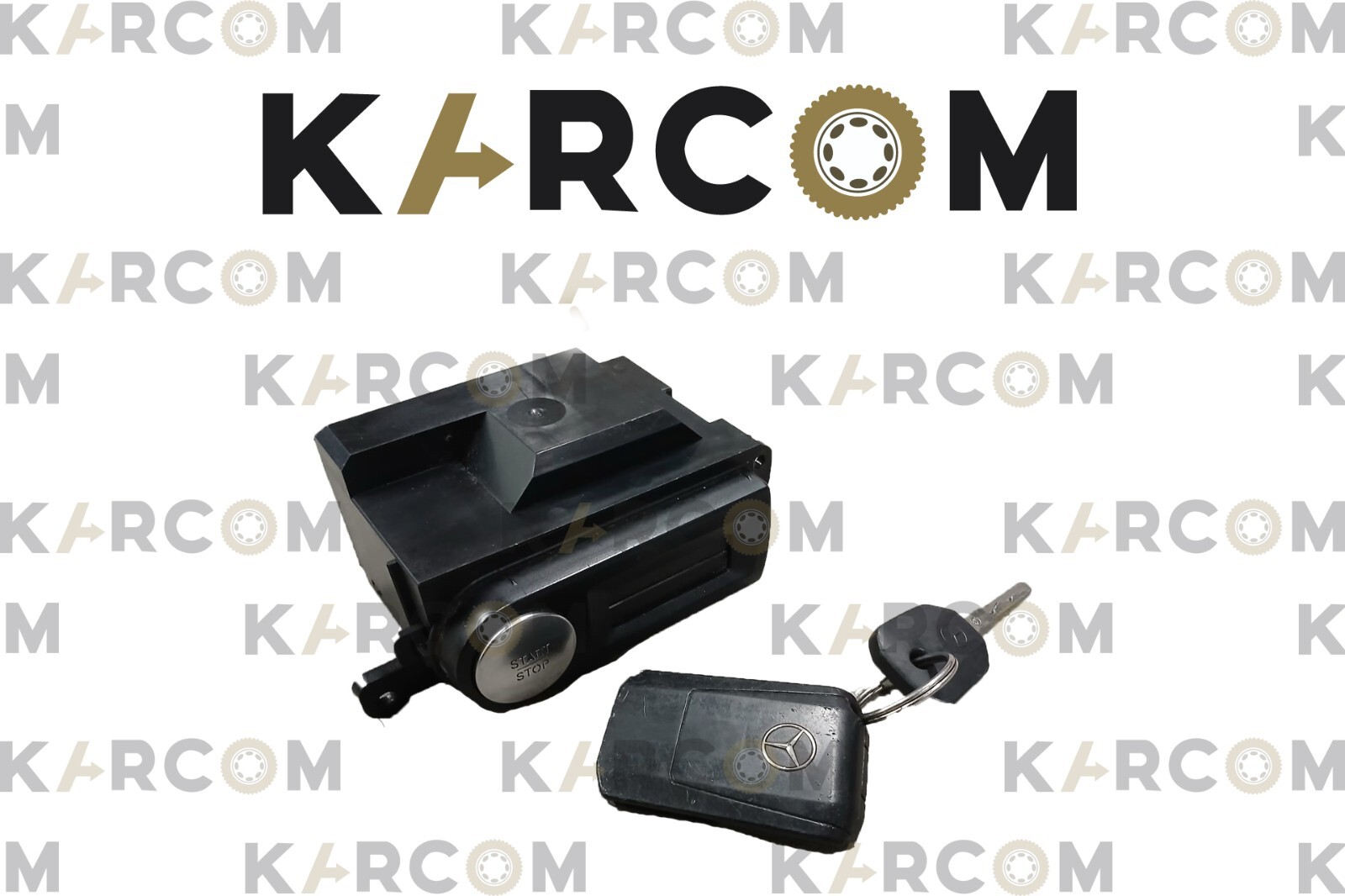 Mercedes Ignition Lock & Key A0004466808 A0004468108 * USED TRUCK PARTS UK