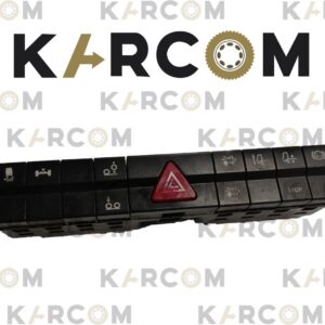 MERCEDES A0125455107 A9604461123 Hazard Switch Set * 1 CLIP MISSING * USED PARTS